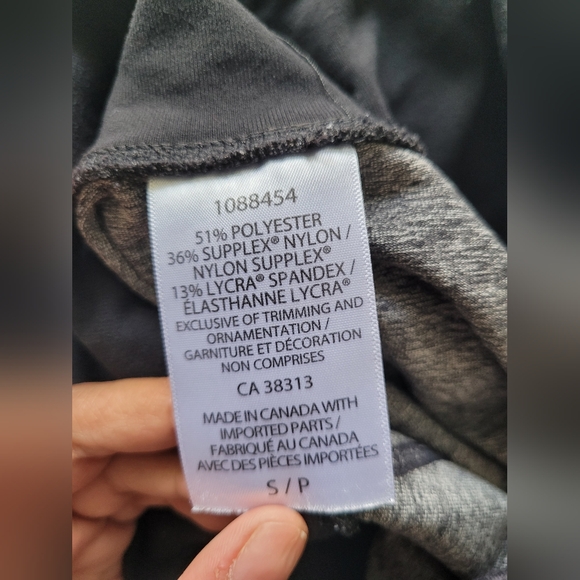 Tuff Athletics gray High wasted leggings size small - Picture 8 of 8